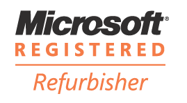 Microsoft Registered Refurbisher logo