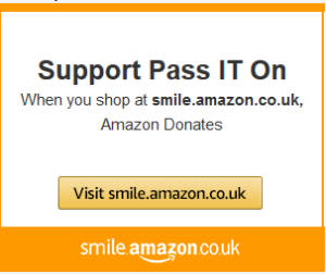hyperlink to Amazon Smile fundraising site